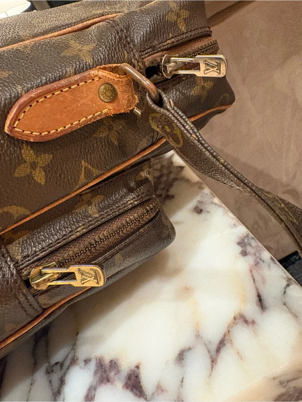 Vintage LV Monogram PM Amazon messenger bag
